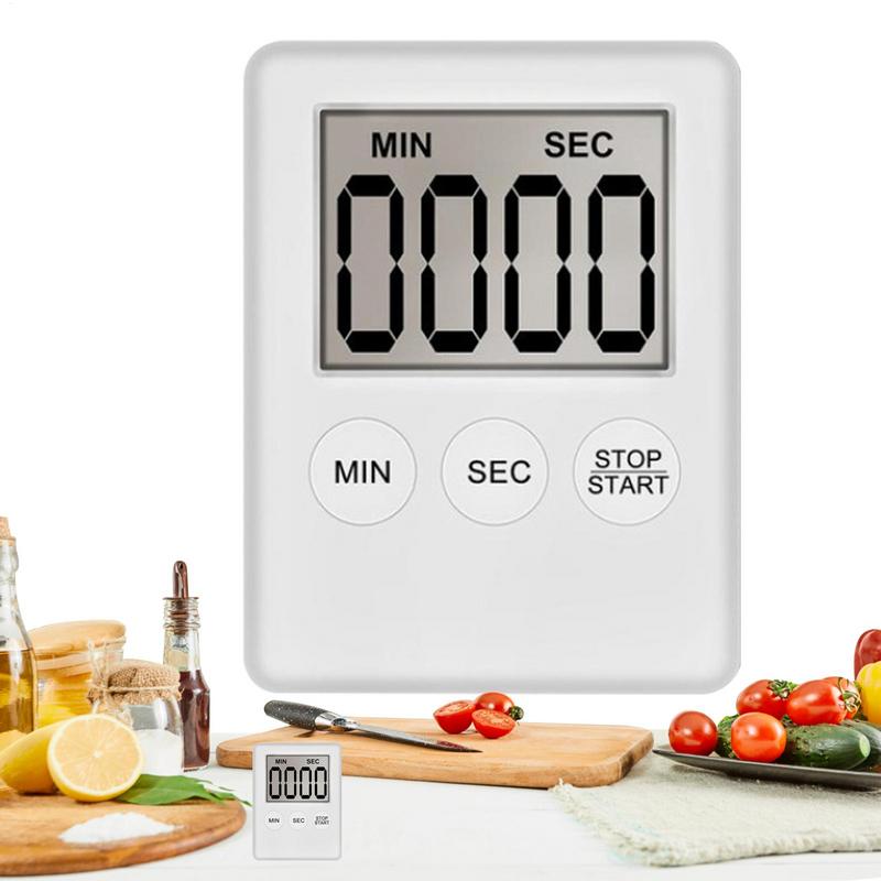 Baking Kitchen Set Up - Magnetic Kitchen Timer Digital Cooking Baking