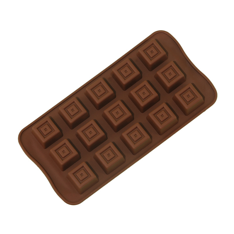 Kitchen Tools In Baking - Classical Chocolate Mold Square Candy Gummy
