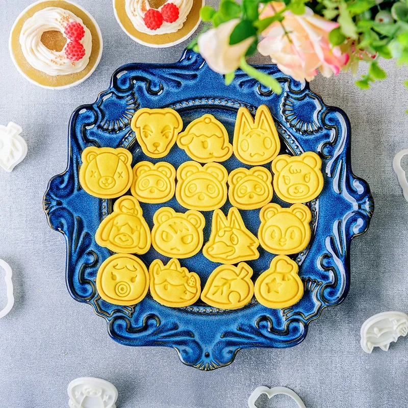 Cookie Cutter Set - Cake Cookie Animal Crossing Cutter Cute
