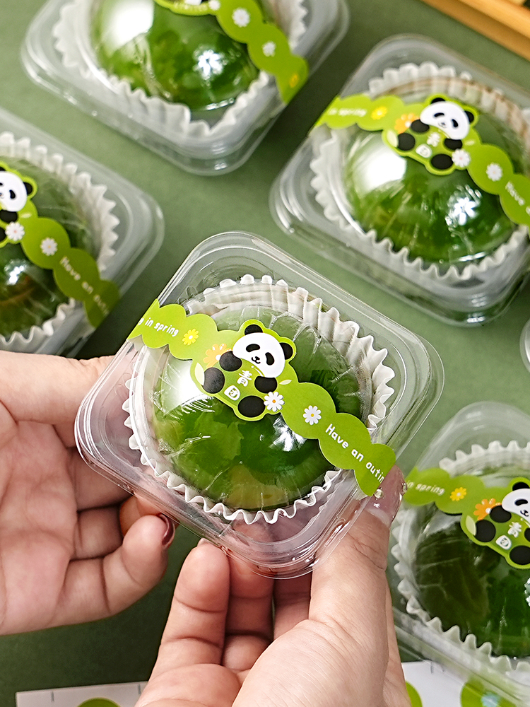 Kitchen Tools In Baking - Transparent Square Bottom Tray QingTuan Packaging