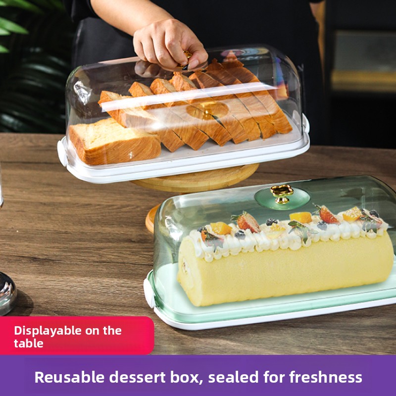 Kitchen And Baking Tools - Reusable Cake Roll Toast Bread Storage