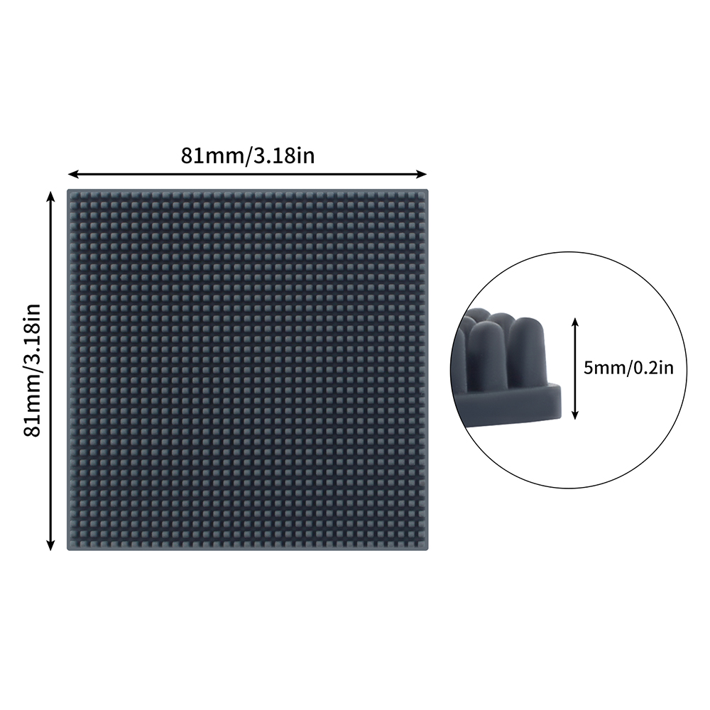 NEWEST DIY 81*81*5mm Silicone  - Pastry Brush Silicone recensie en prijs