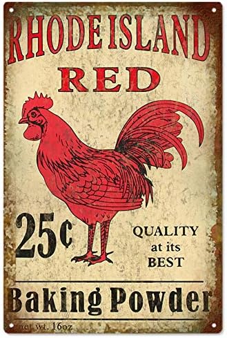 Vintage Metal Tin Sign Rhode I - Kitchen Baking Island recensie en prijs