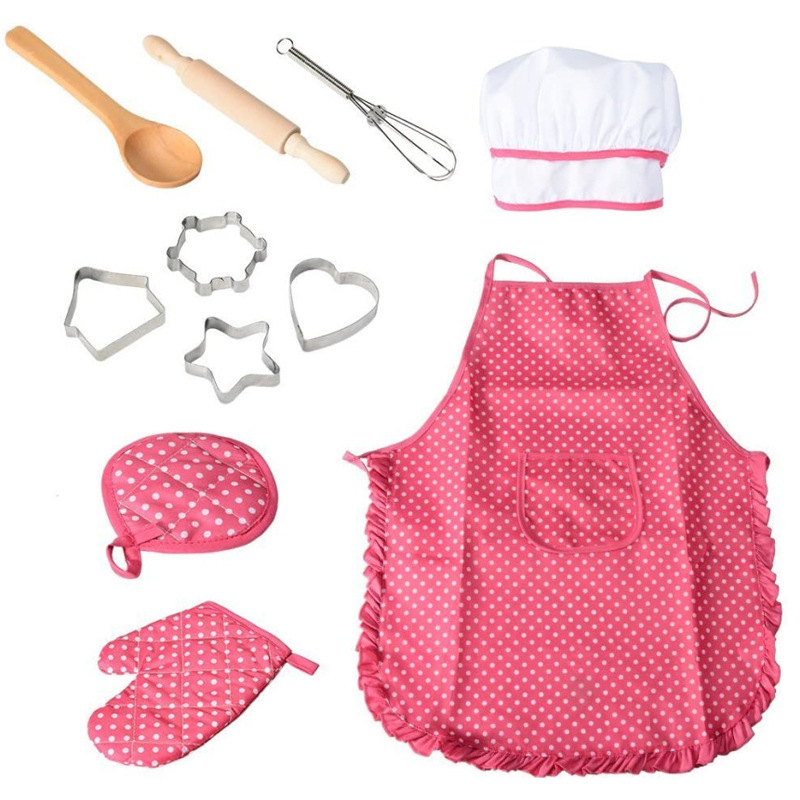 11pcs Kids Baking Apron Chef D - Baking Kitchen Set Up recensie en prijs