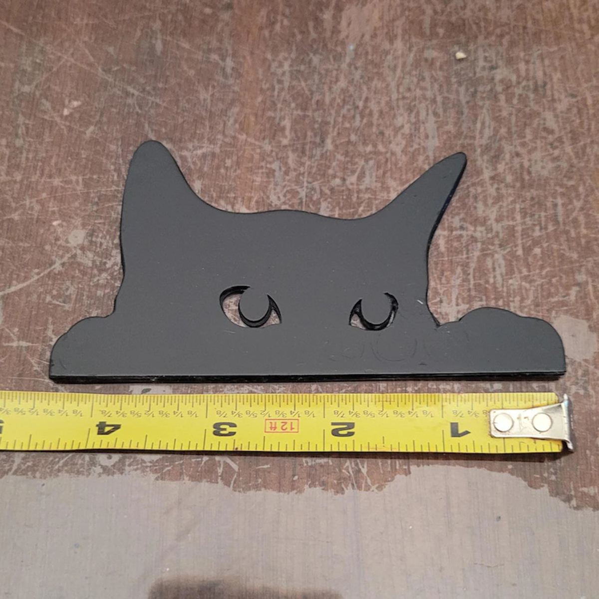 1 Pc Cat looking up Door Toppe - Kitchen Up recensie en prijs