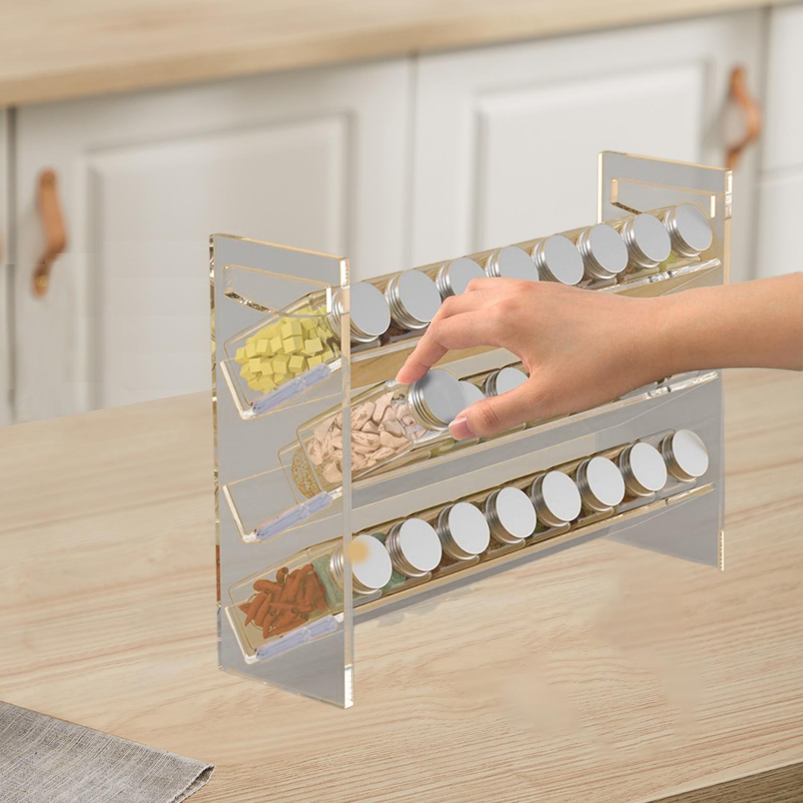 Acrylic Spice Rack Perfume Org - Kitchen Baking Cupboard recensie en prijs