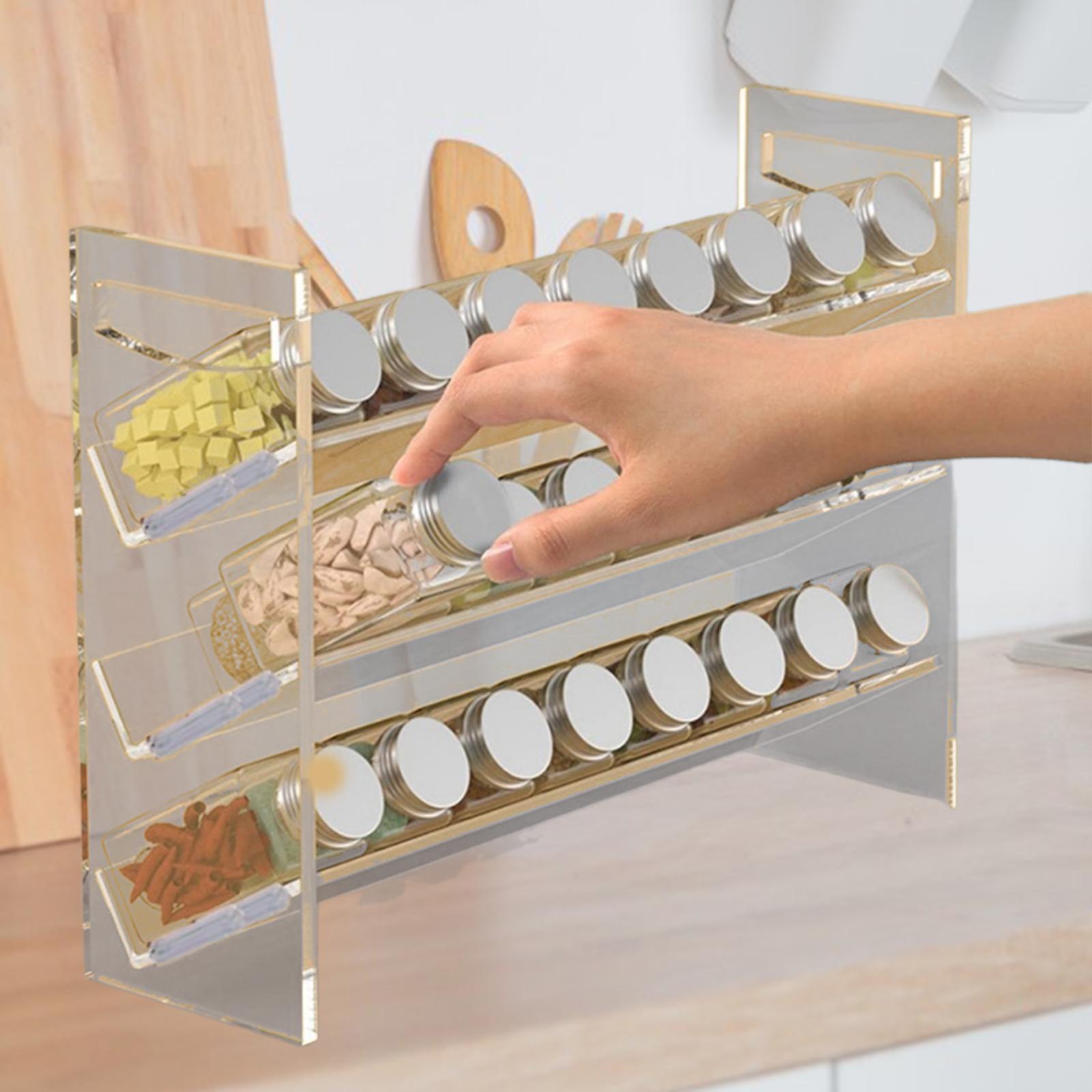 Acrylic Spice Rack Perfume Org - Kitchen Baking Cupboard recensie en prijs