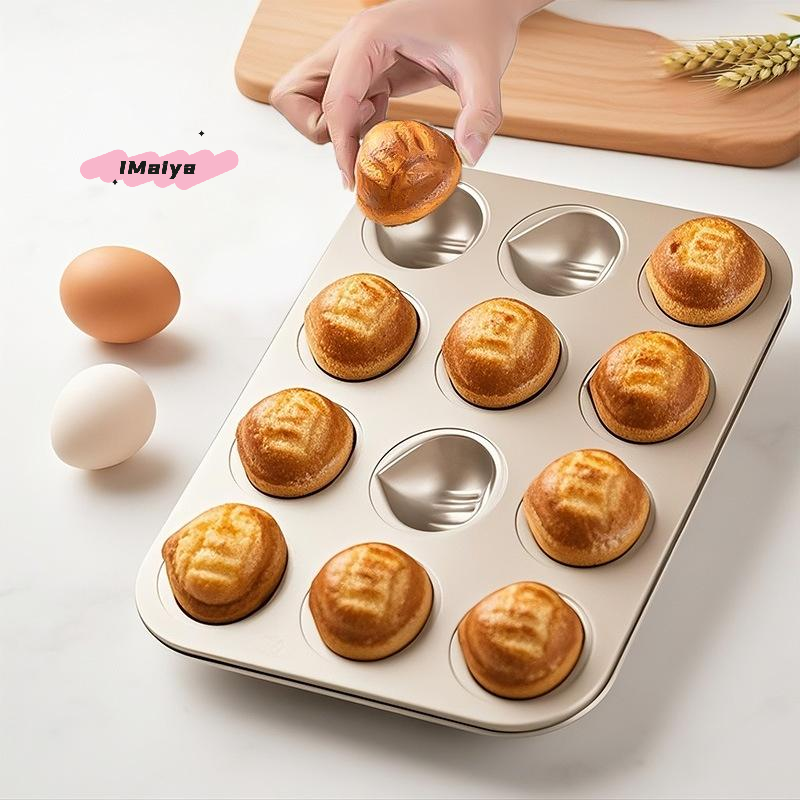 6/9/12 Cavity Chestnut Shaped  - Kitchen Essentials Baking Tray recensie en prijs