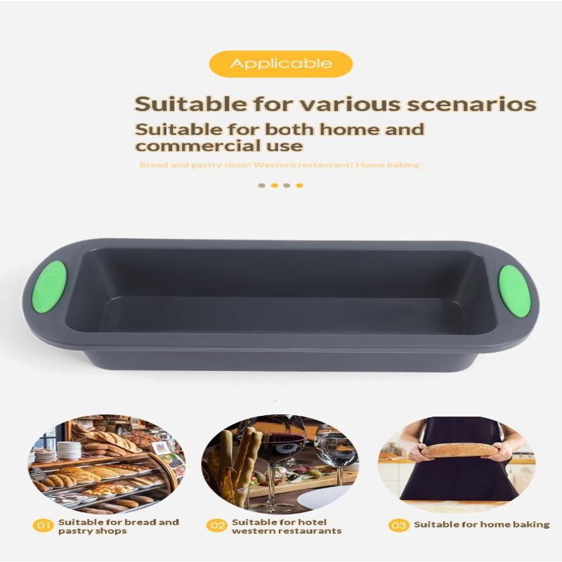 *1pc Silicone Rectangular Baki - Kitchen Essentials Baking Tray recensie en prijs