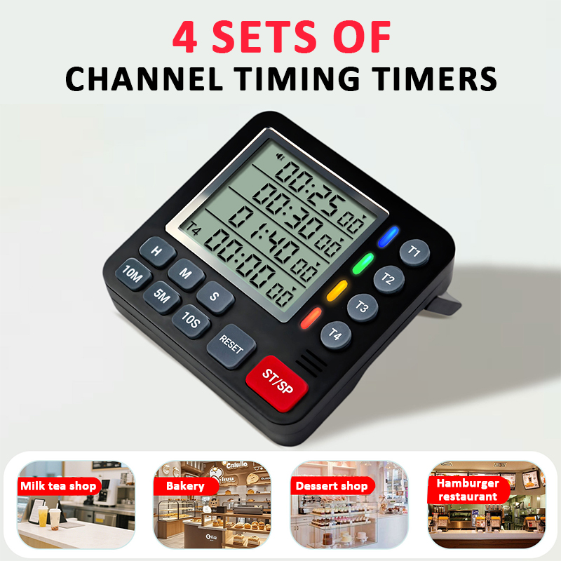 4 Channels Digital Kitchen Tim - Baking Kitchen Set Up recensie en prijs