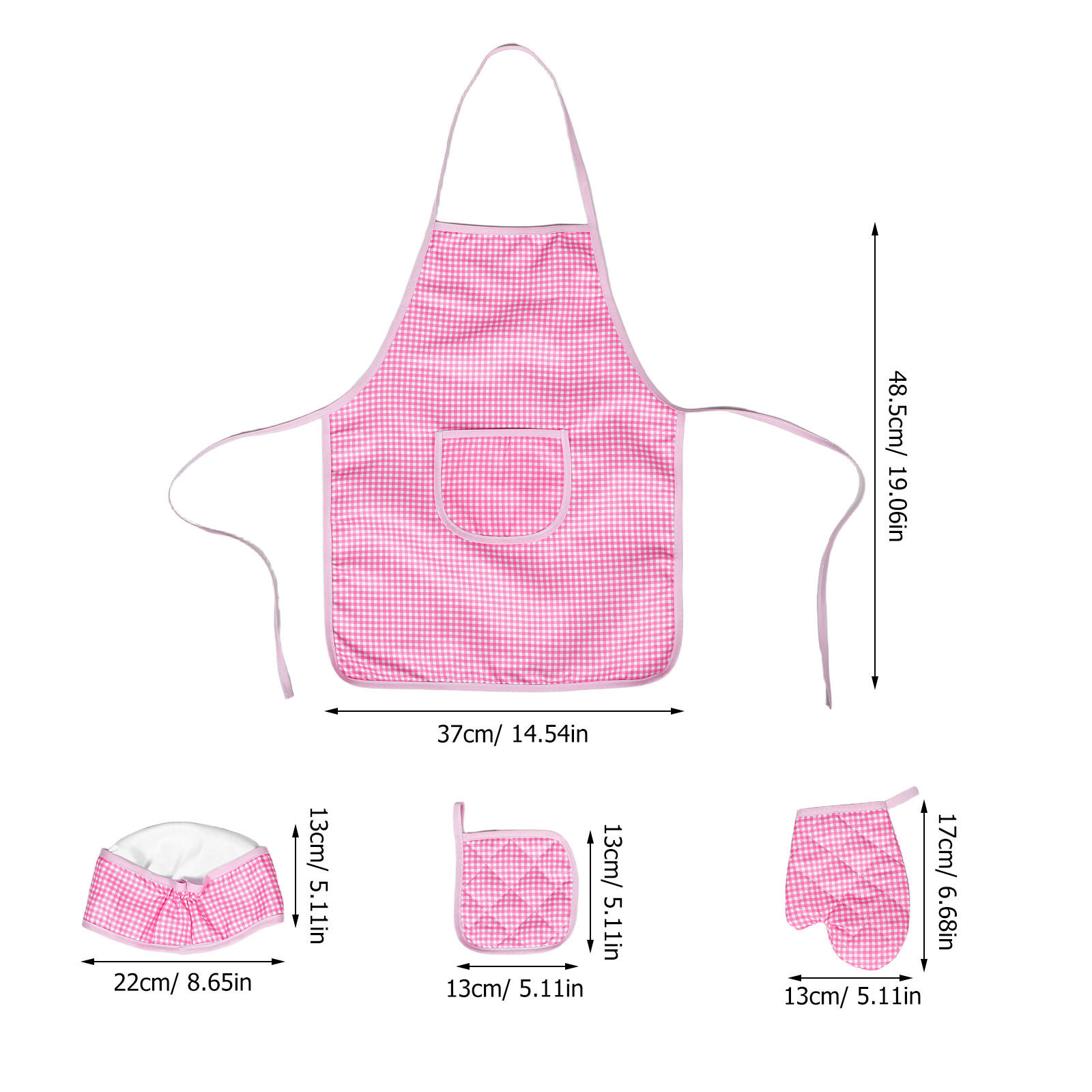 1Set Children Kitchen Apron Ad - Baking Kitchen Set Up recensie en prijs