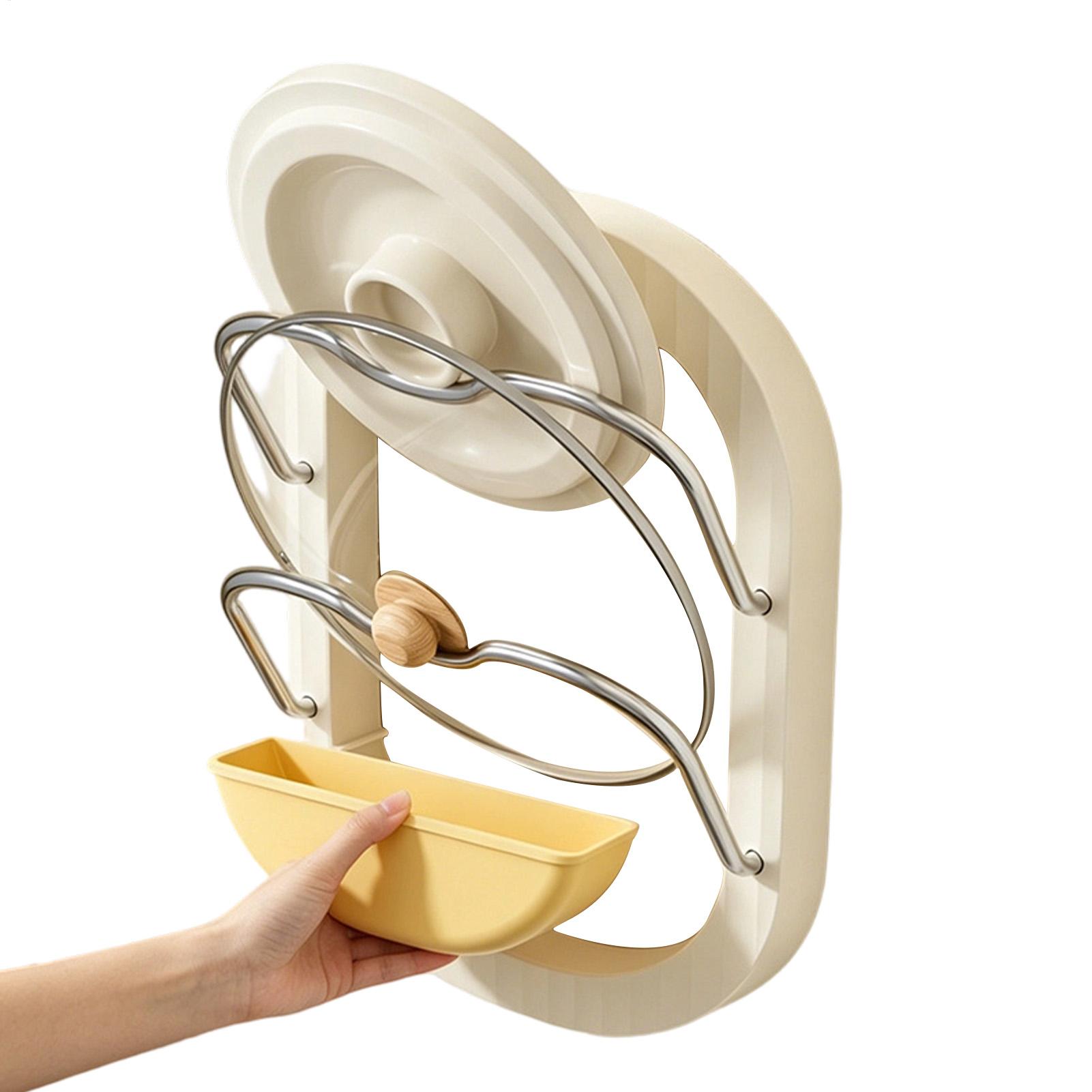 Pot Lid Rack 2-Tier Wall Mount - Kitchen Baking Cupboard recensie en prijs