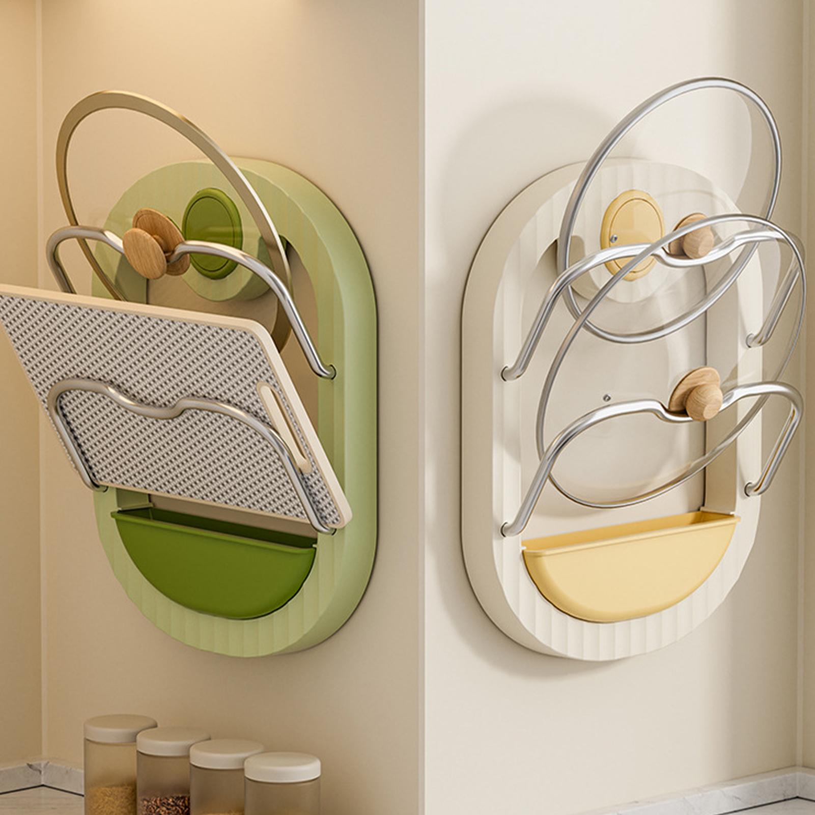 Pot Lid Rack 2-Tier Wall Mount - Kitchen Baking Cupboard recensie en prijs