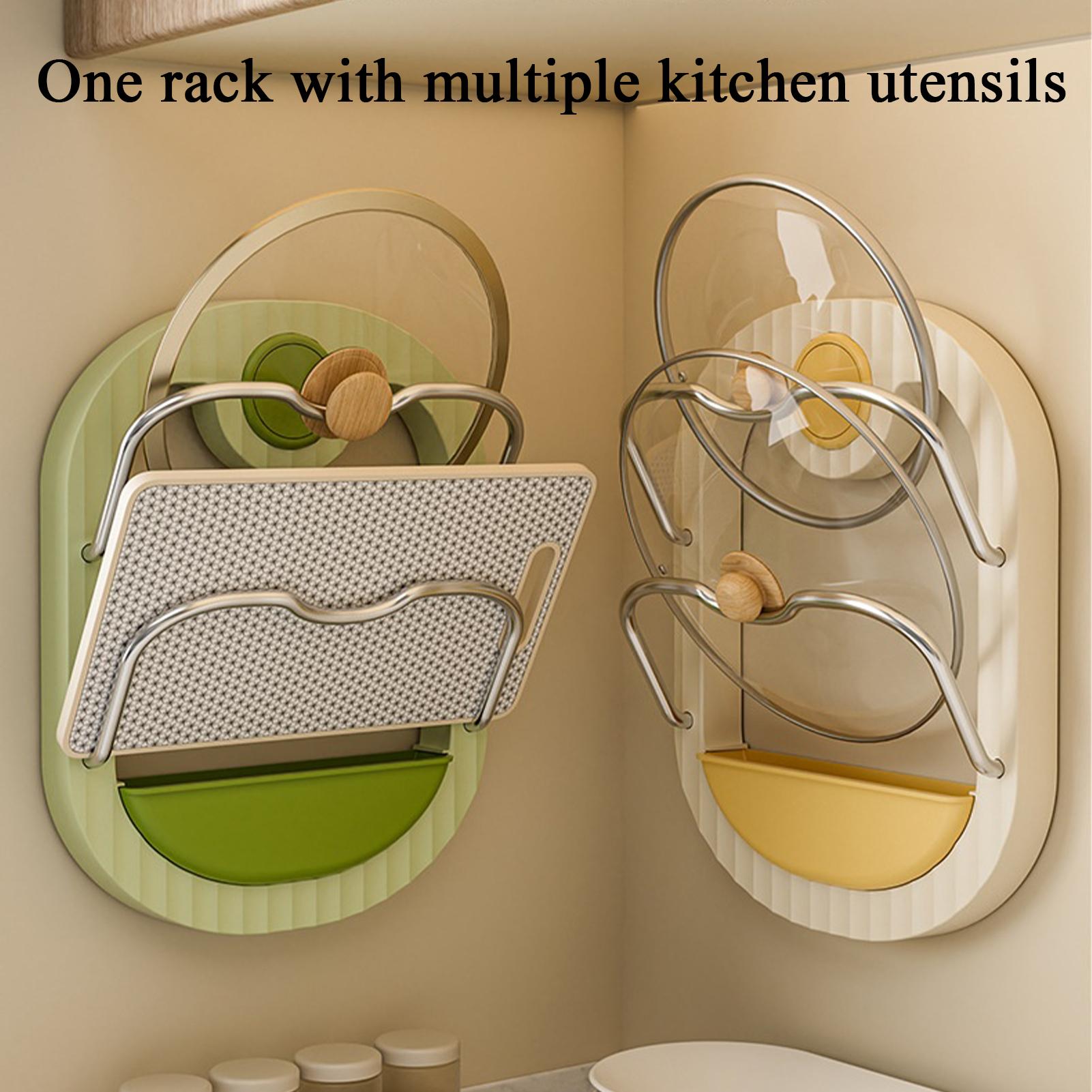 Pot Lid Rack 2-Tier Wall Mount - Kitchen Baking Cupboard recensie en prijs