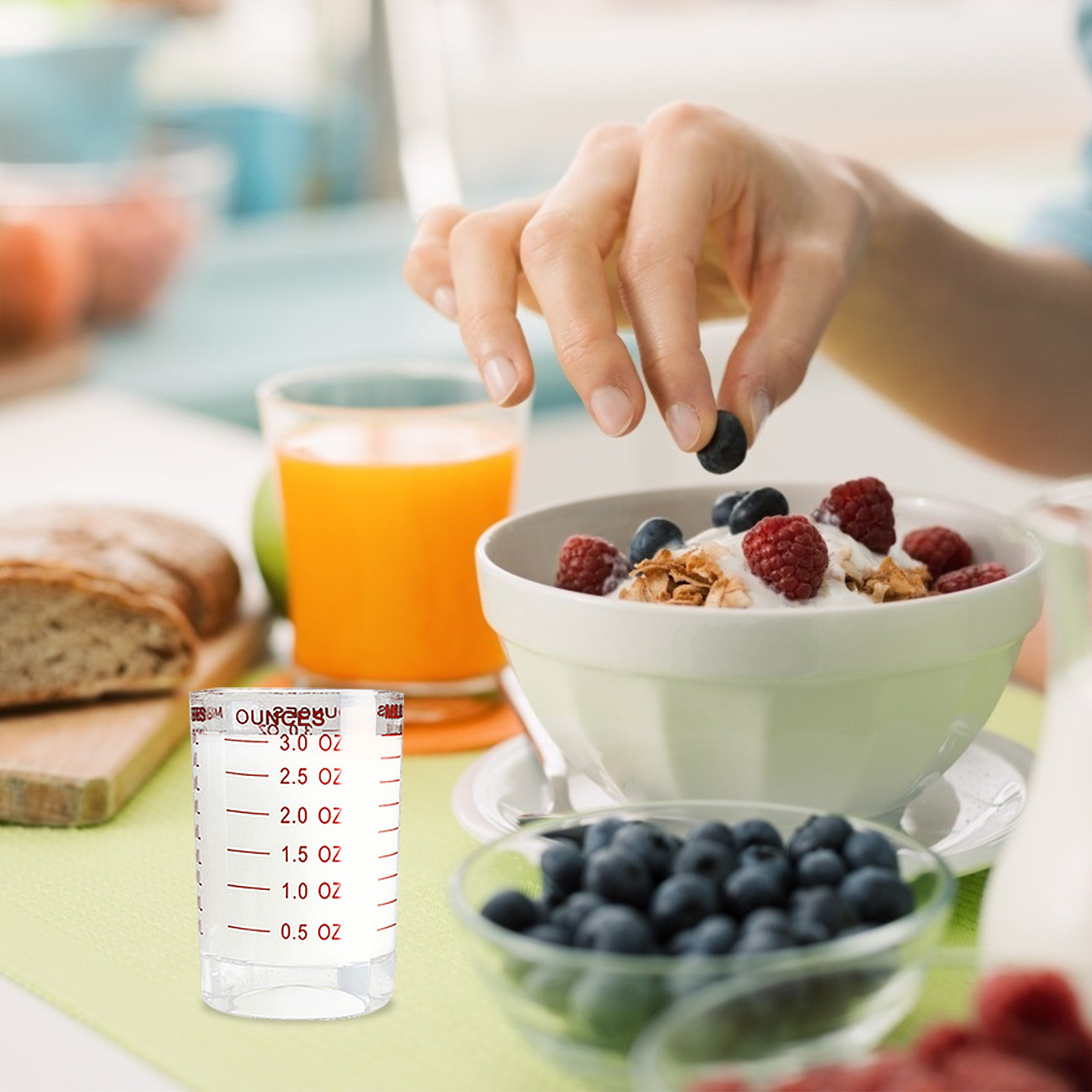 3Pcs Reusable Glass Measuring  - Kitchen Tools In Baking recensie en prijs