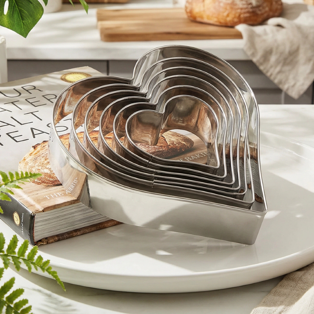 Stainless Steel Heart Cookie C - Cookie Cutter Set recensie en prijs