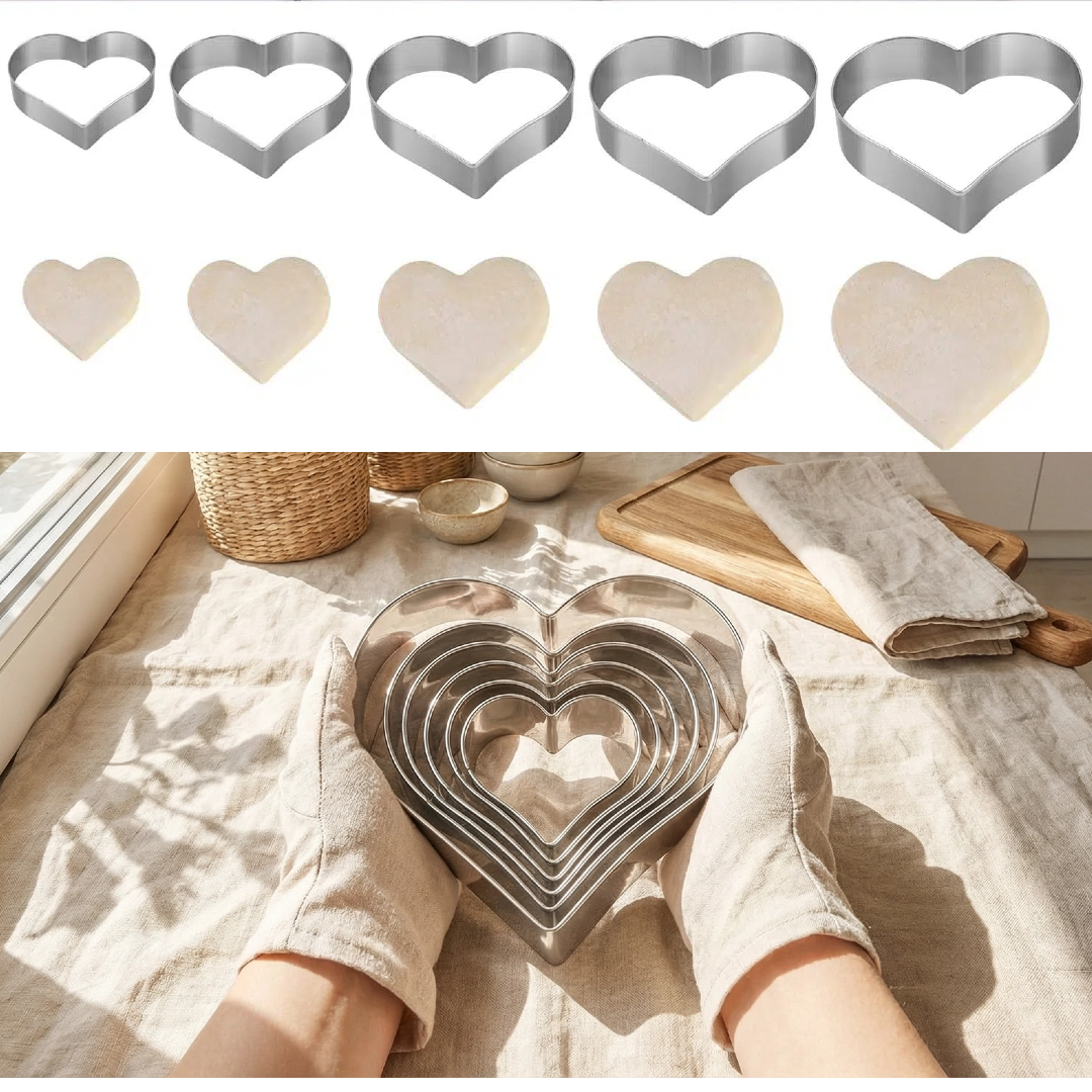 Stainless Steel Heart Cookie C - Cookie Cutter Set recensie en prijs