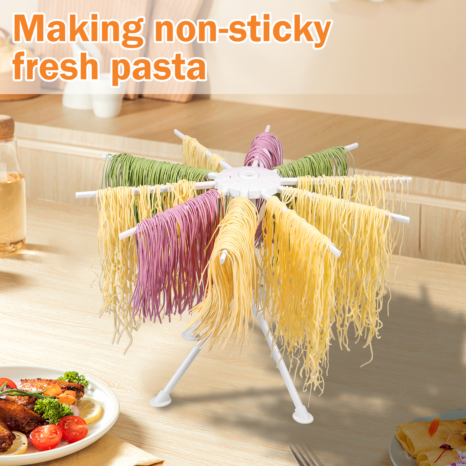 10 Rods Noodle Drying Stand Fo - Baking Kitchen Set Up recensie en prijs