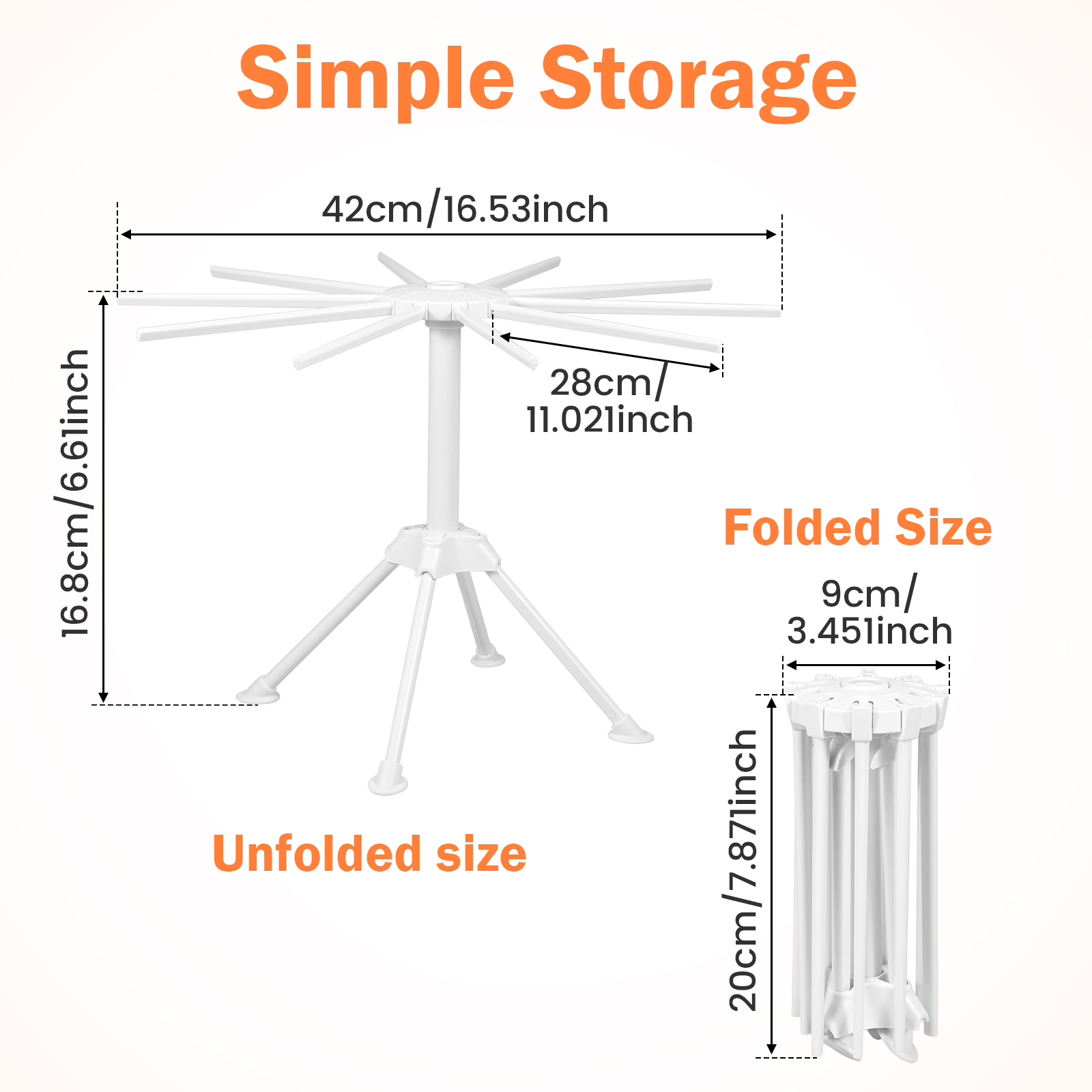 10 Rods Noodle Drying Stand Fo - Baking Kitchen Set Up recensie en prijs