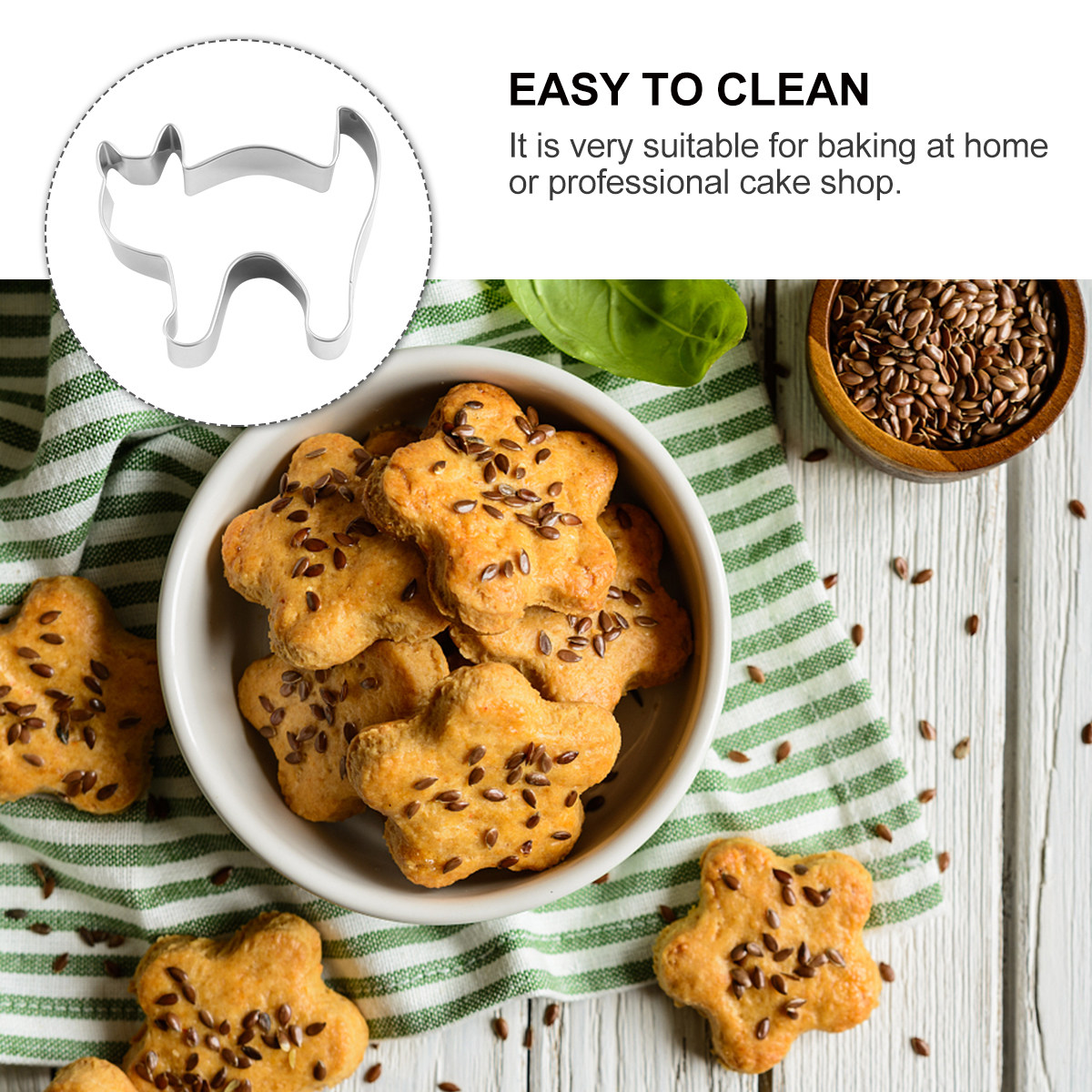 6Pcs Stainless Steel Cookie Cu - Cookie Cutter Set recensie en prijs