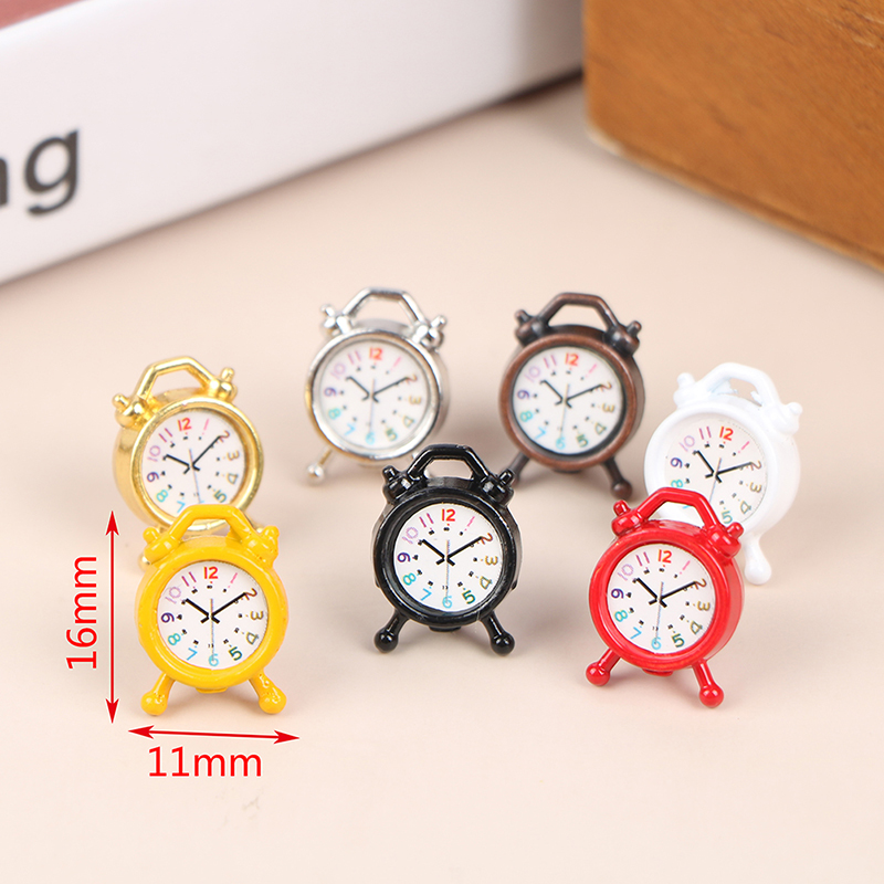 1PC 1:12 Scale Alarm Clock Dol - Kitchen Up recensie en prijs