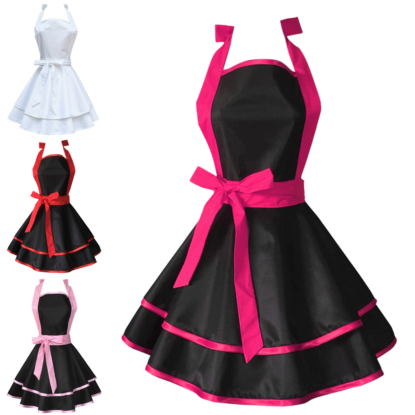 One Size Kitchen Apron Retro 5 - Baking Kitchen Set Up recensie en prijs