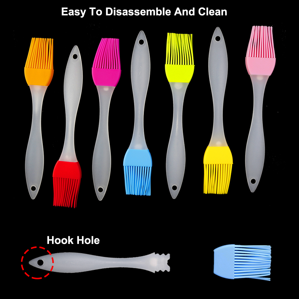1Pcs 7 Colour Food Silicone Br - Pastry Brush Silicone recensie en prijs