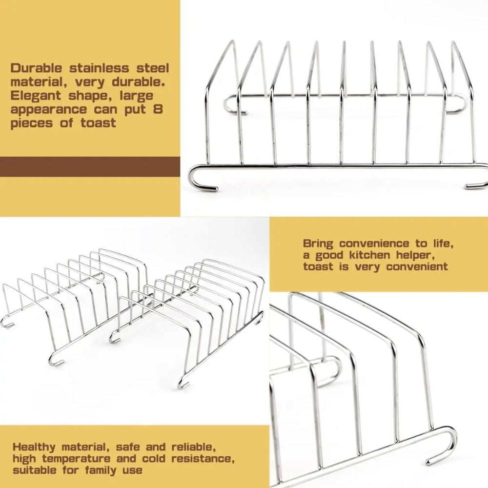 Toast Bread Rack Stainless Ste - Kitchen Baking Pan Storage recensie en prijs
