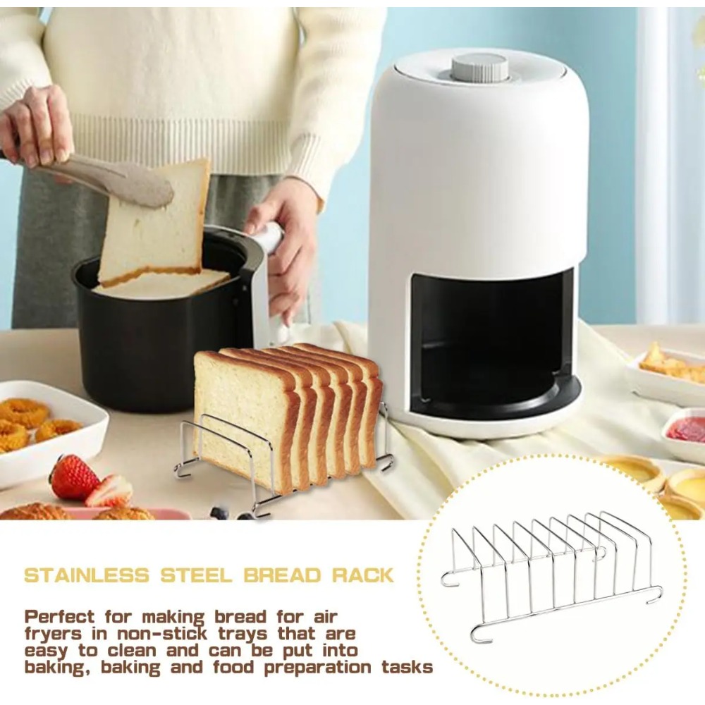 Toast Bread Rack Stainless Ste - Kitchen Baking Pan Storage recensie en prijs