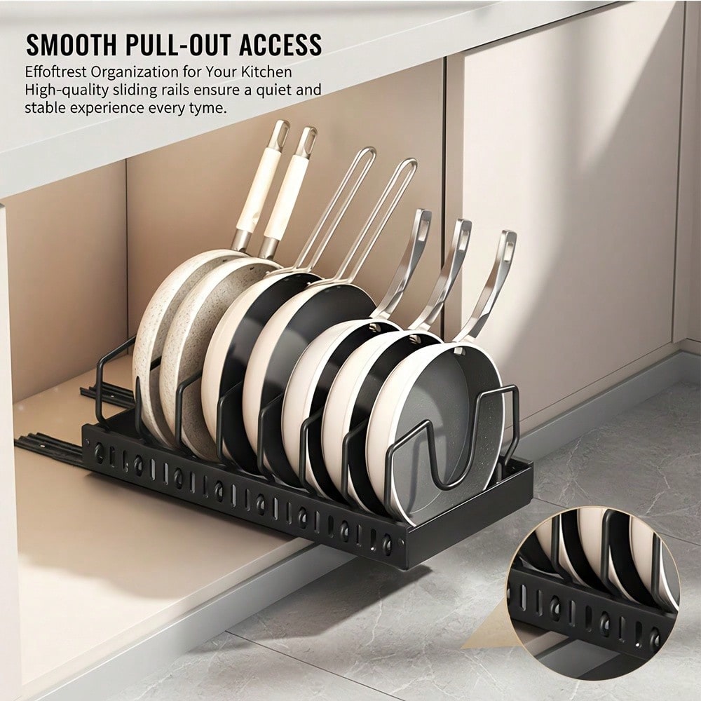 1/2pcs Cabinet Pull-Out Storag - Kitchen Baking Pan Storage recensie en prijs