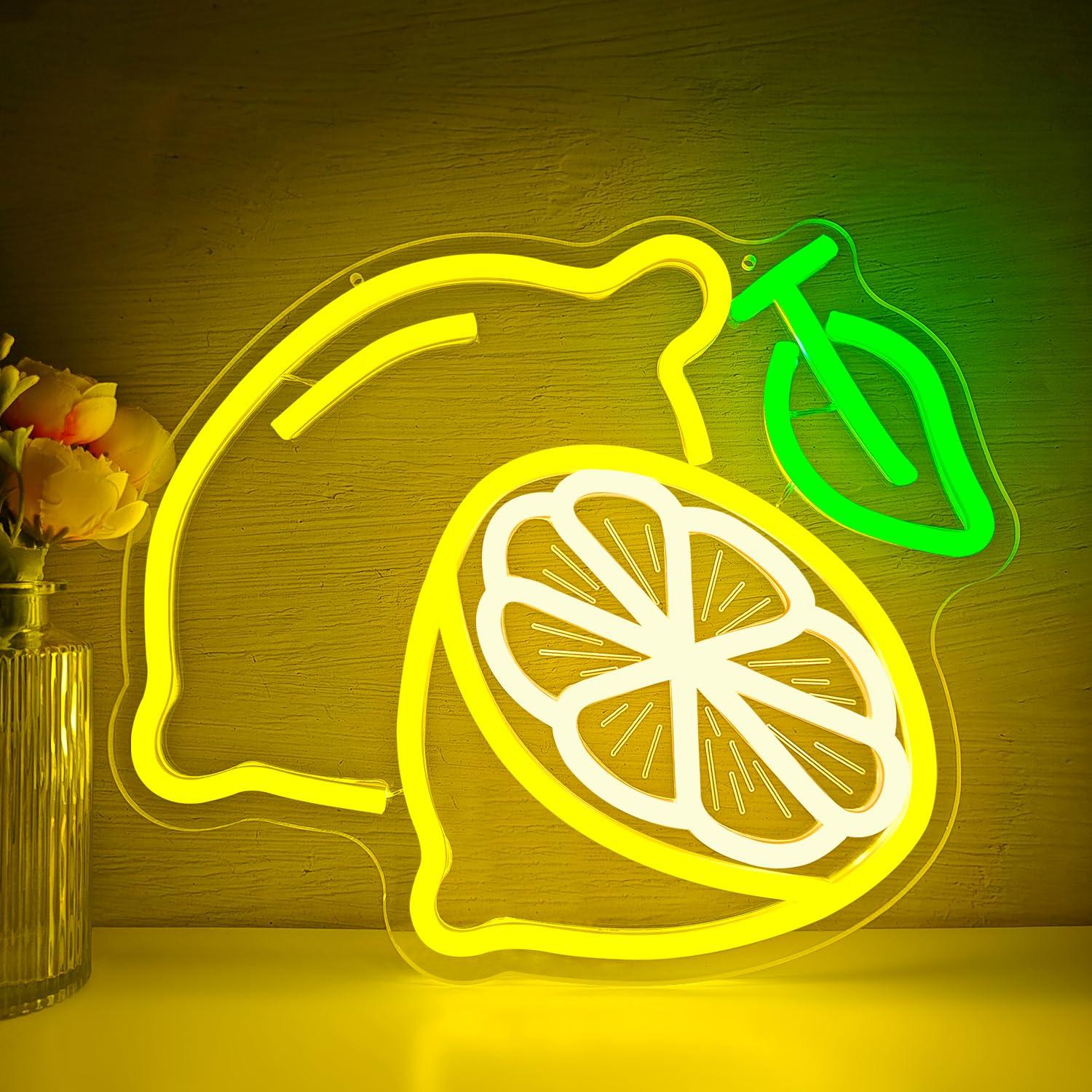 Lemon Neon Sign Dimmable LED L - Kitchen Up recensie en prijs