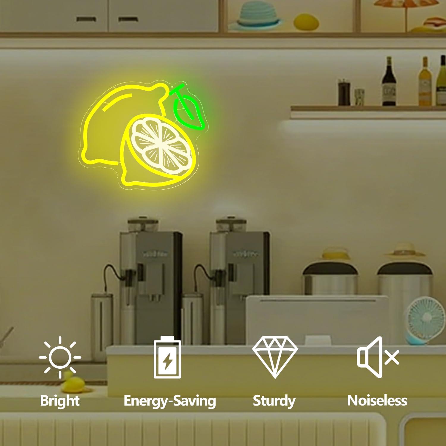 Lemon Neon Sign Dimmable LED L - Kitchen Up recensie en prijs