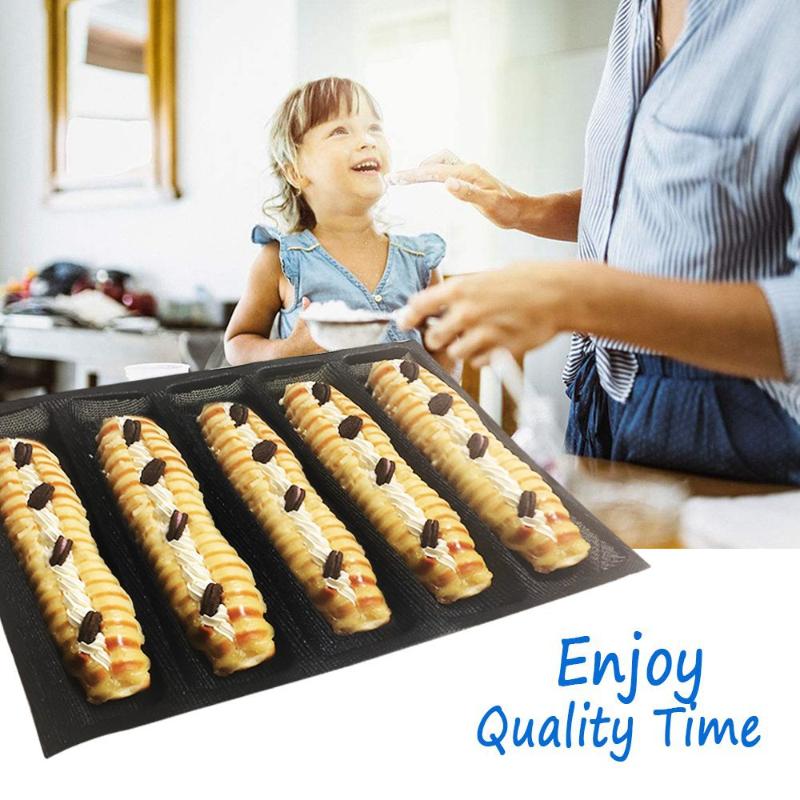 5 Cavity Hoagie Rolls Pan Nons - Kitchen Essentials Baking Tray recensie en prijs