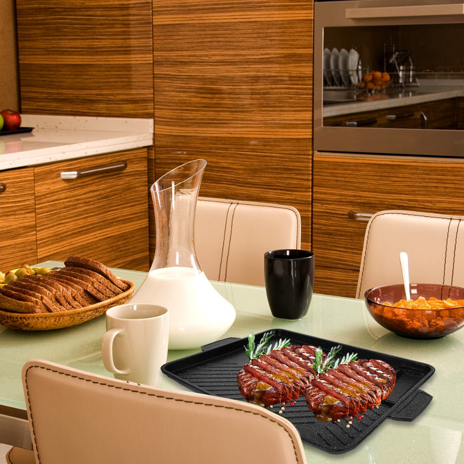 Grill Pan Nonstick Baking Tray - Kitchen Essentials Baking Tray recensie en prijs