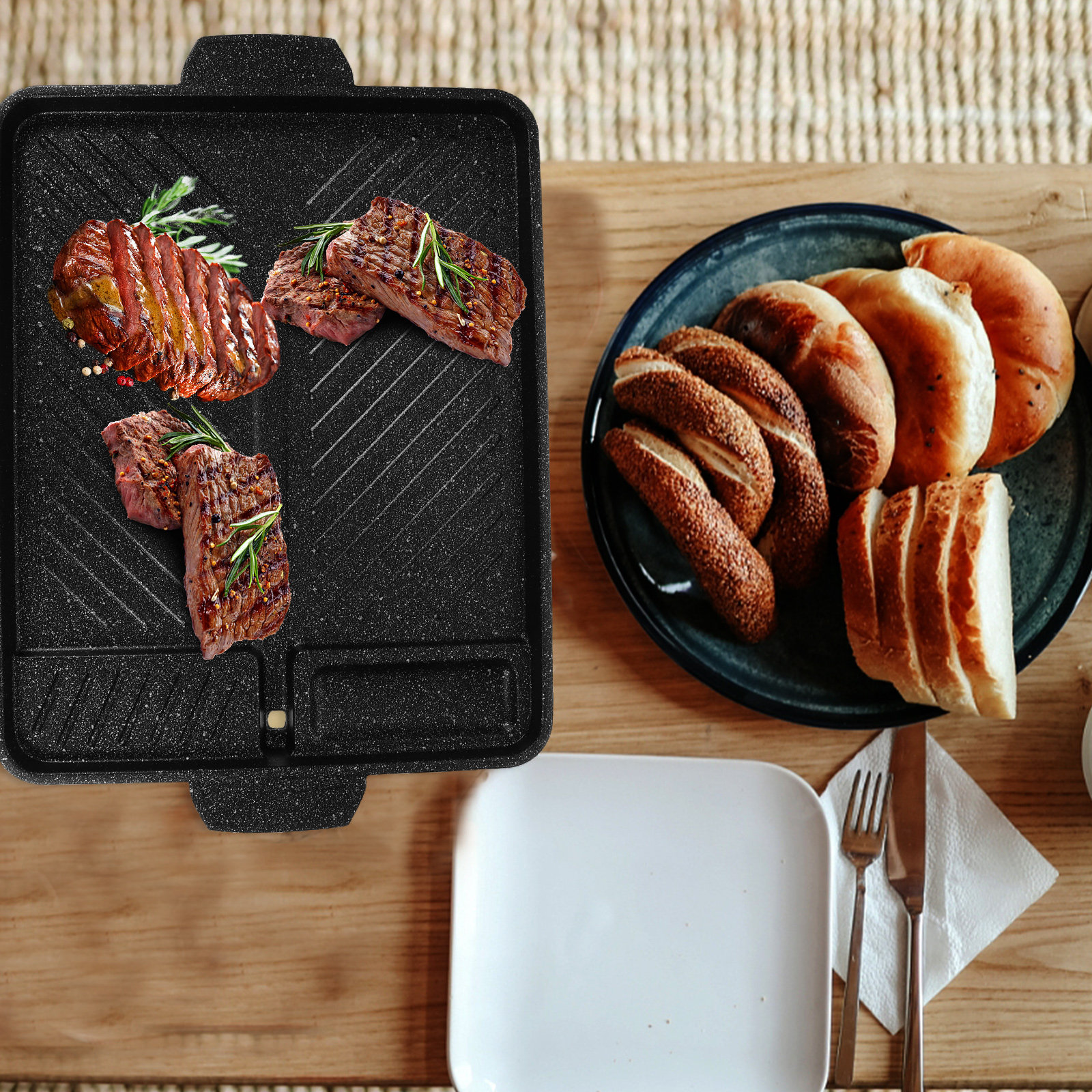 Grill Pan Nonstick Baking Tray - Kitchen Essentials Baking Tray recensie en prijs