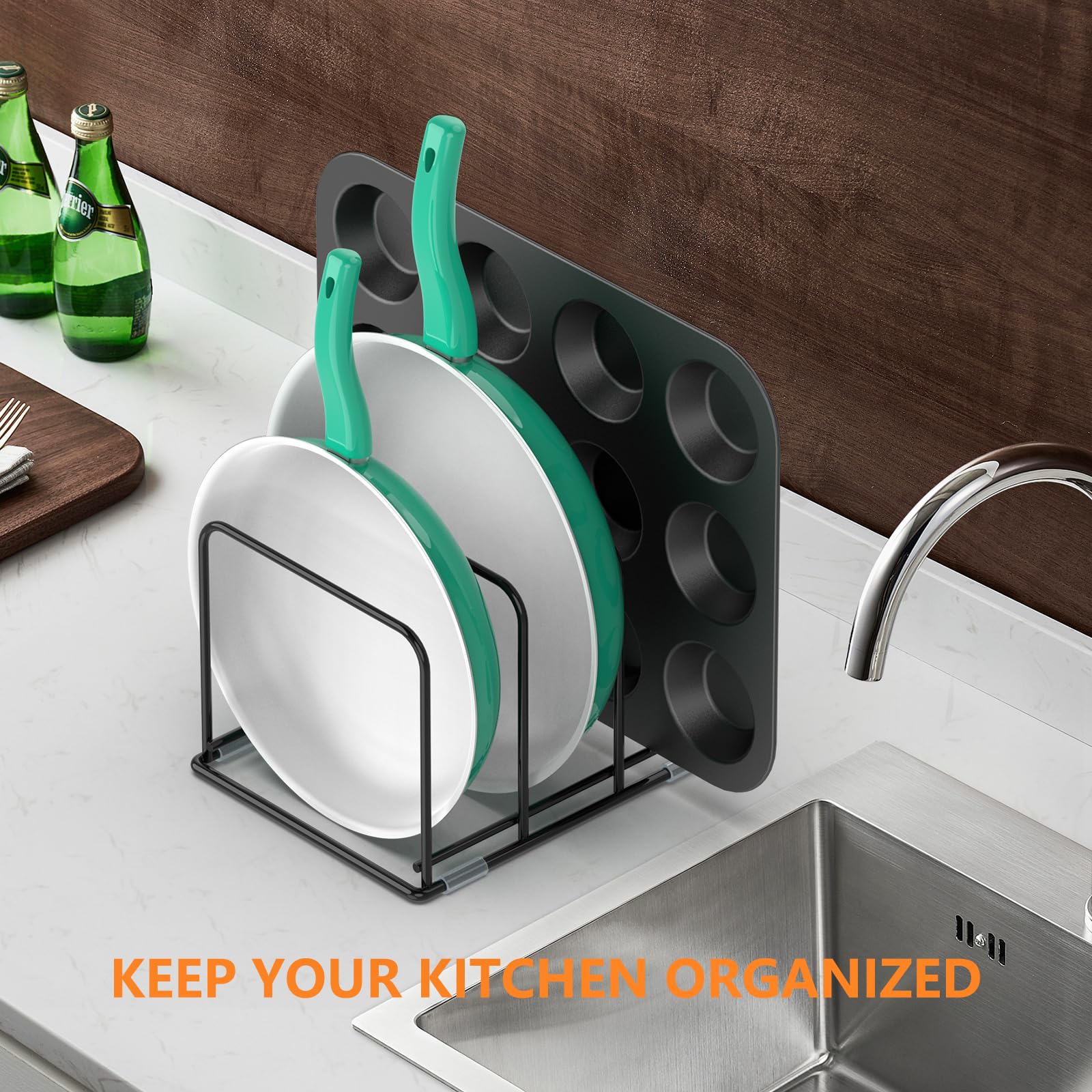 Pan Organizer Kitchen Cabinet  - Kitchen Baking Pan Storage recensie en prijs
