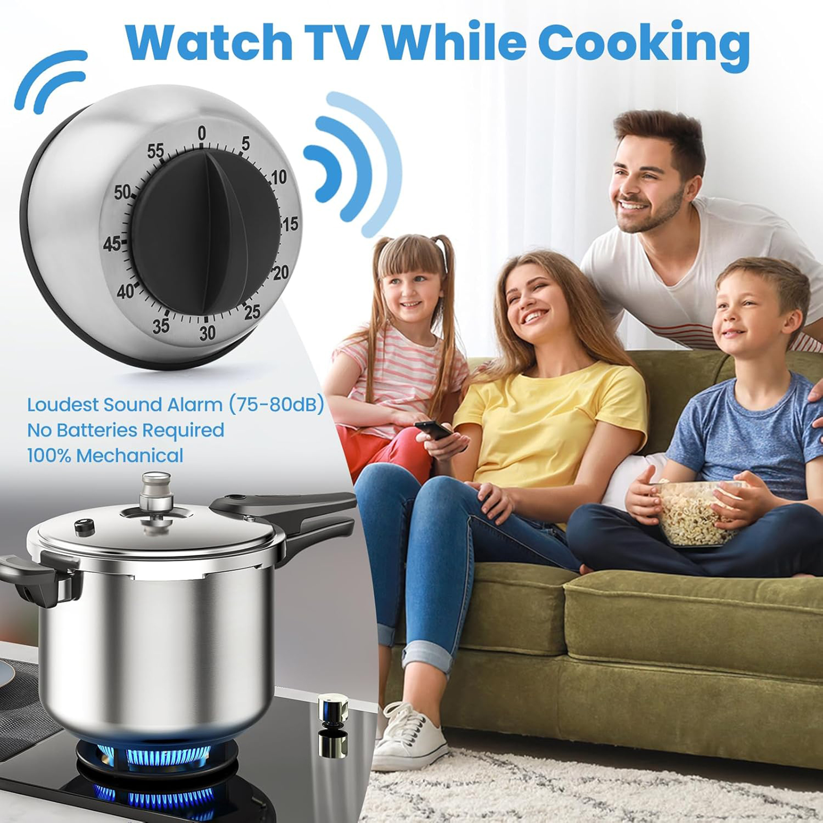 Stainless Steel Kitchen Timer  - Baking Kitchen Set Up recensie en prijs