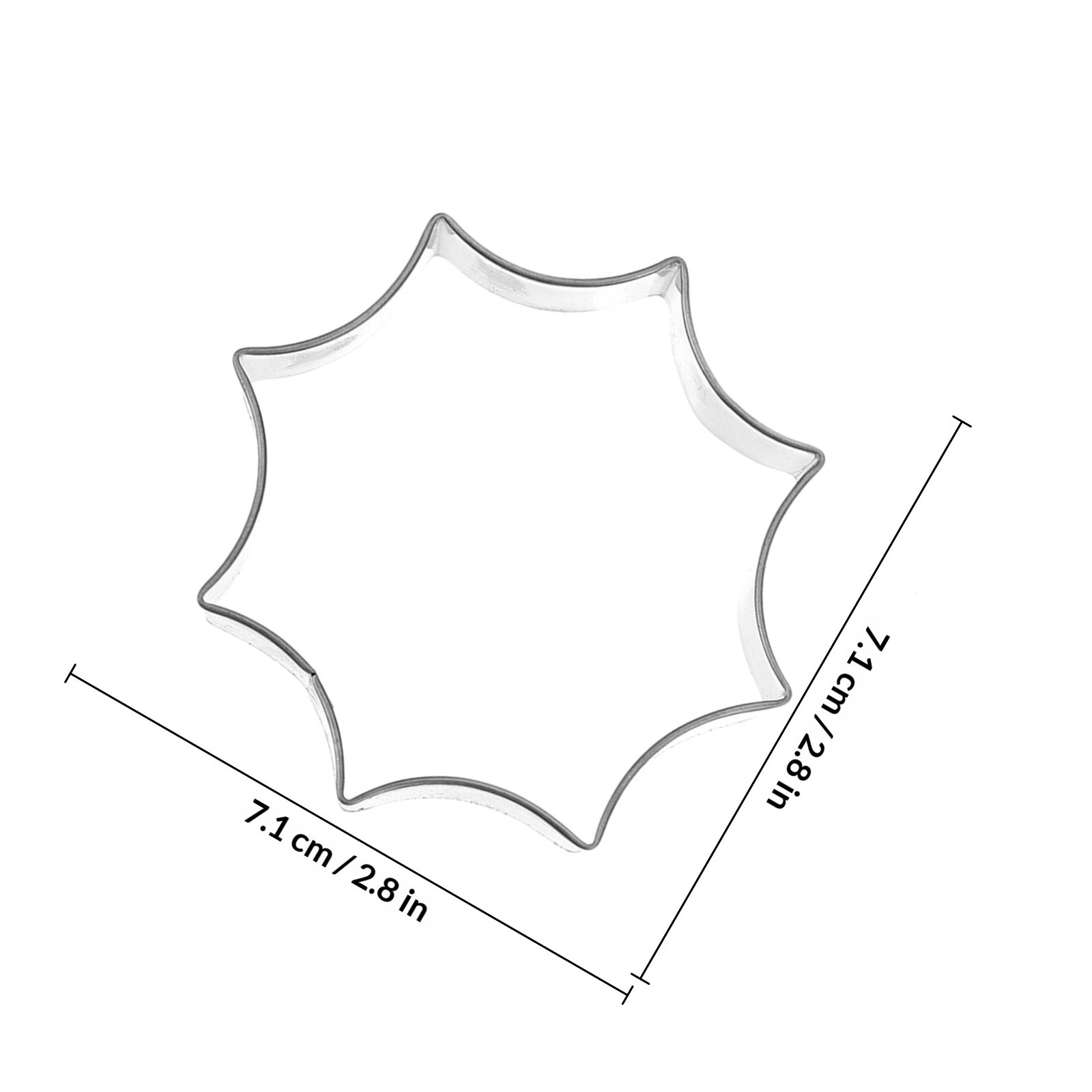 9Pcs Food Grade Stainless Stee - Cookie Cutter Set recensie en prijs