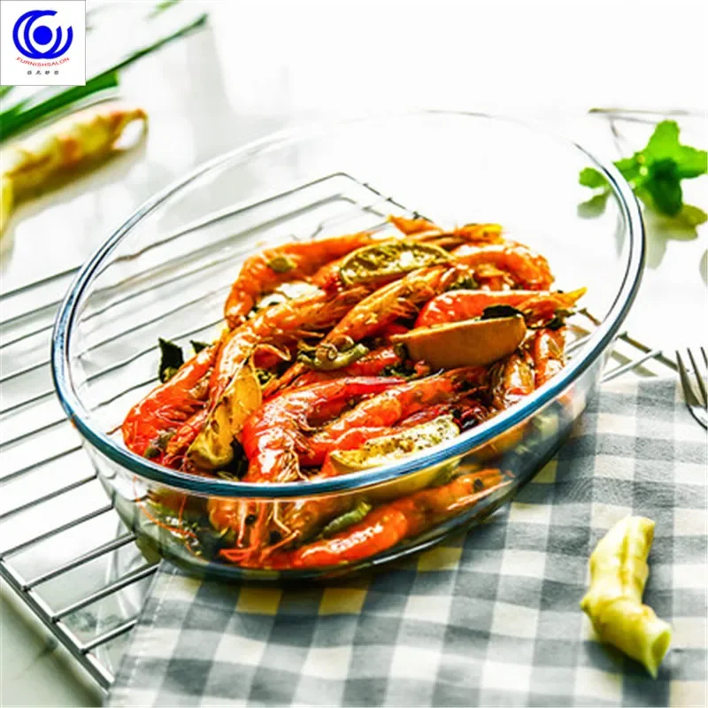 Large Capacity Toughened Glass - Kitchen Baking Pan Storage recensie en prijs