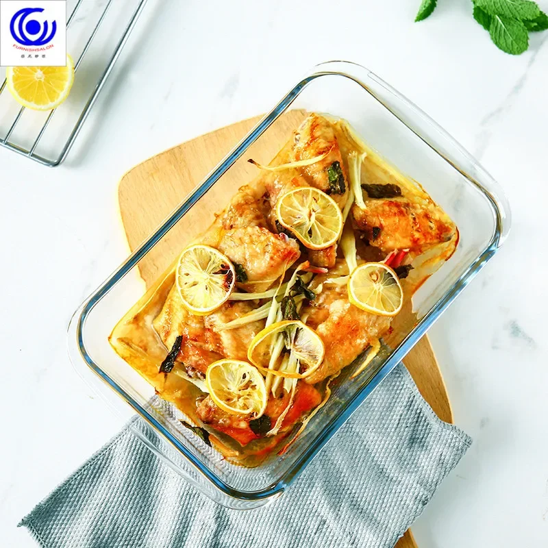 Large Capacity Toughened Glass - Kitchen Baking Pan Storage recensie en prijs