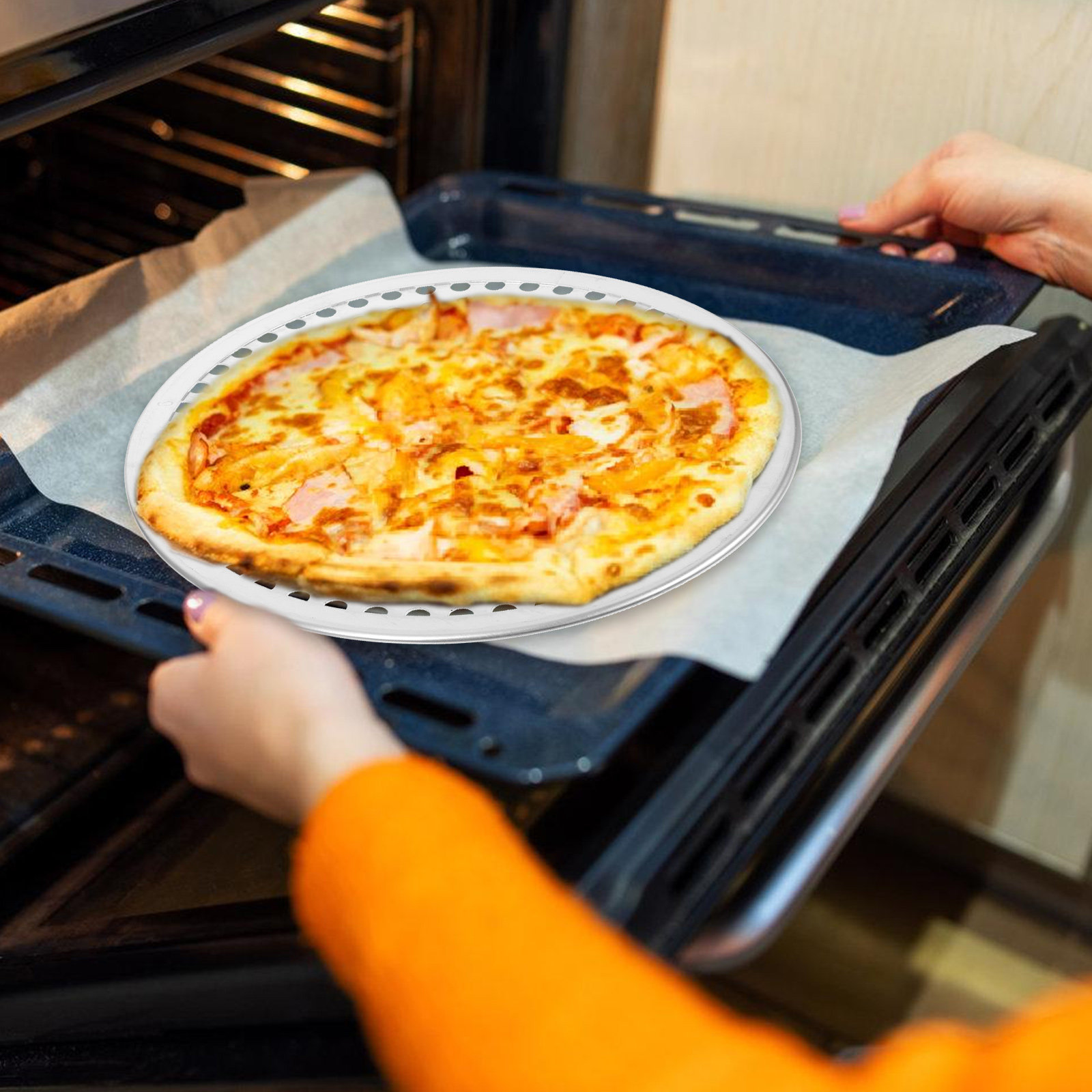 Aluminum Alloy Pizza Baking Tr - Kitchen Essentials Baking Tray recensie en prijs