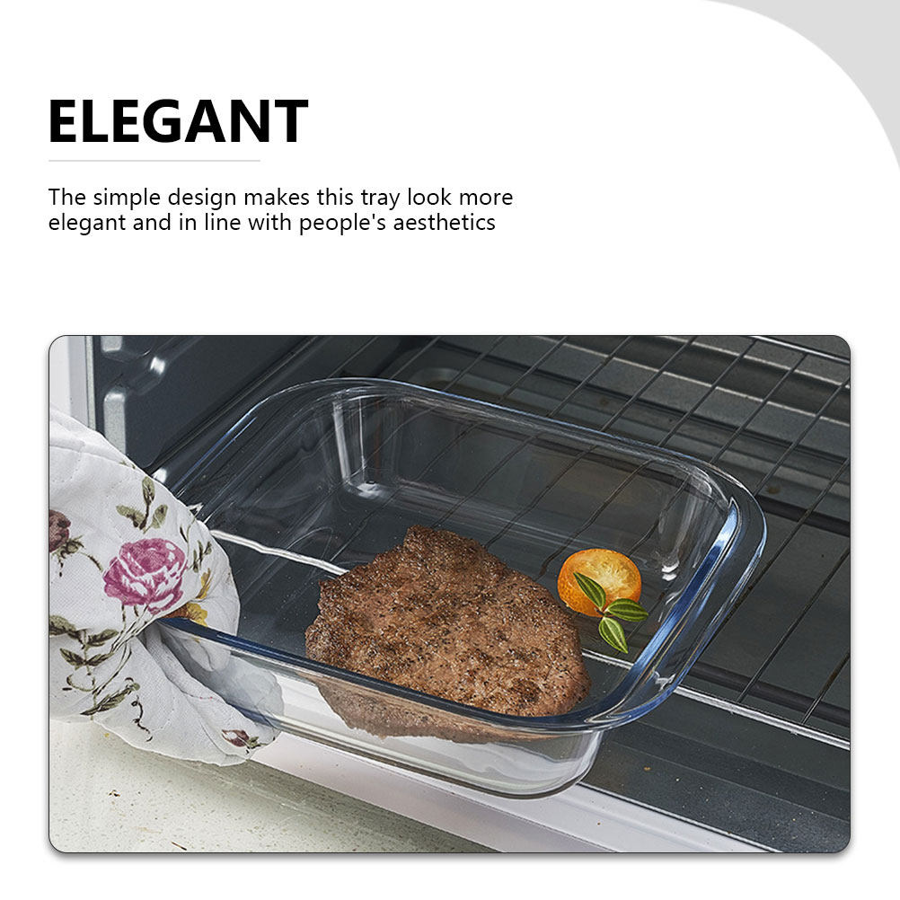 2Pcs High Quality Glass Baking - Kitchen Essentials Baking Tray recensie en prijs