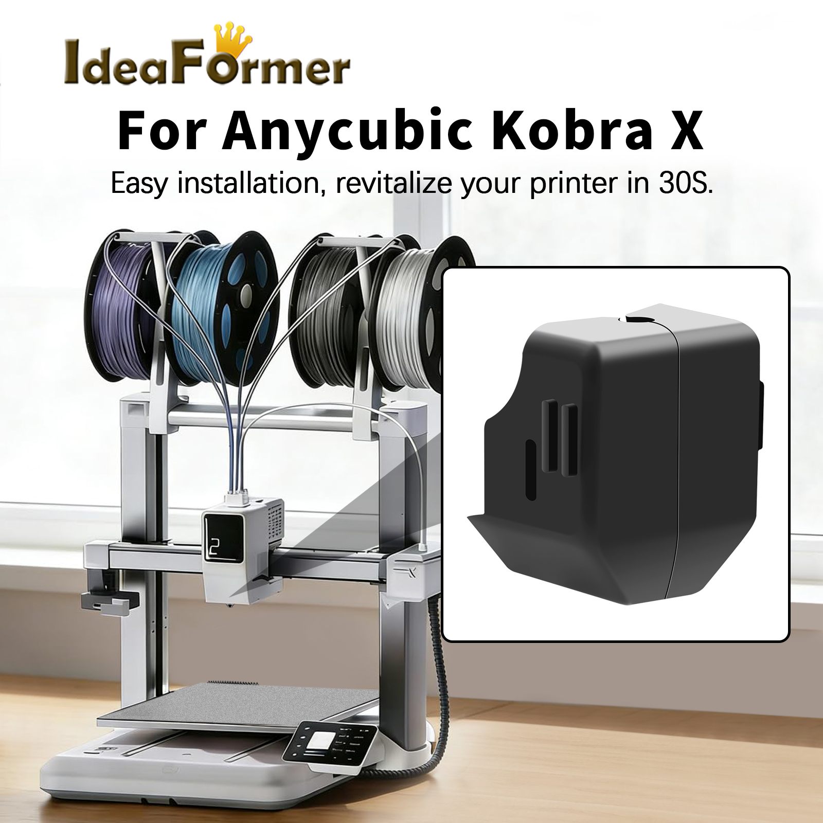 For Anycubic Kobra X Nozzle Si - Pastry Brush Silicone recensie en prijs