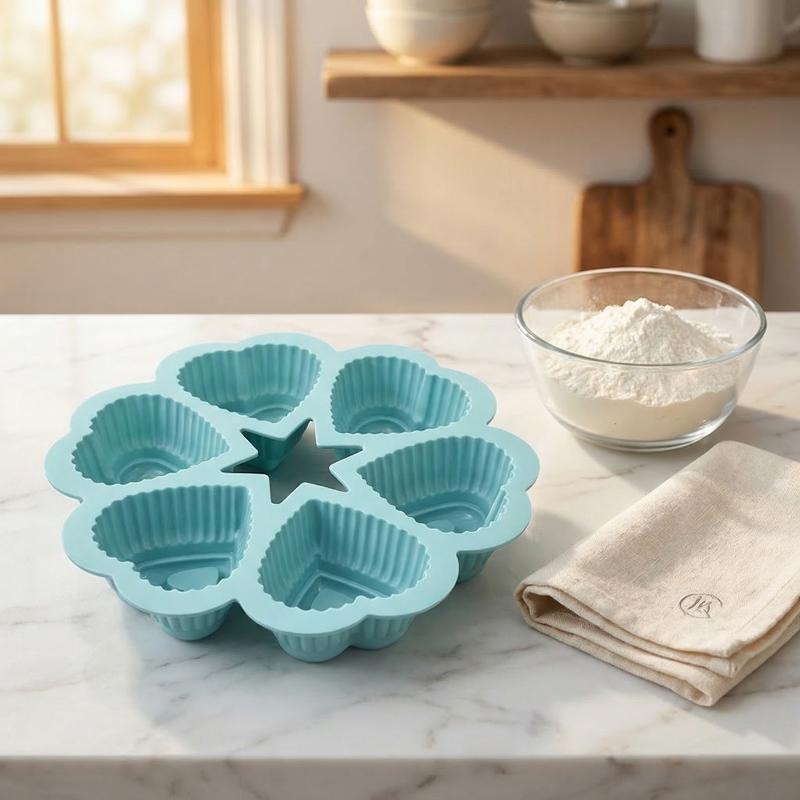 Nonstick Silicone Heart Shaped - Kitchen Essentials Baking Tray recensie en prijs
