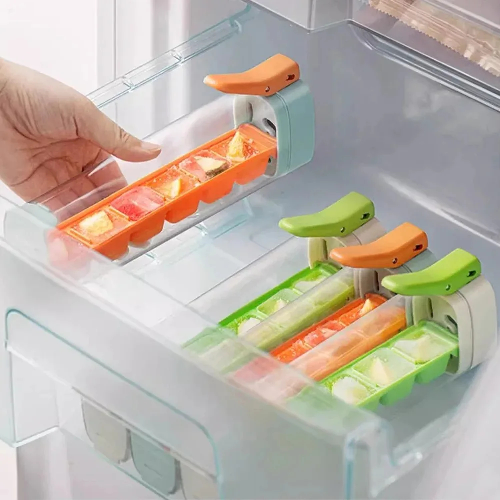 One-Hand Press Ice Cube Tray P - Kitchen Up recensie en prijs
