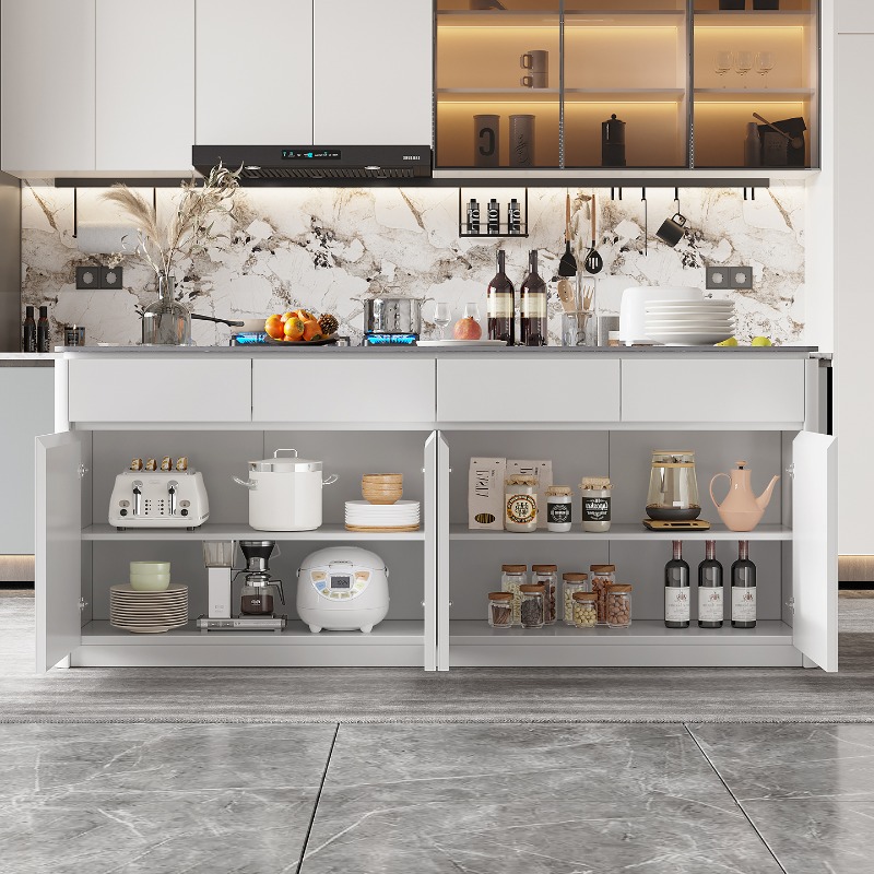 Kitchen Island Cabinet Individ - Kitchen Island Baking Table recensie en prijs