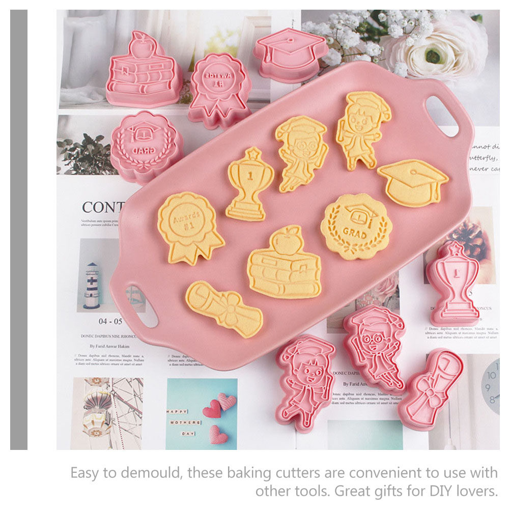 8Pcs Graduation Cookie Cutter  - Cookie Cutter Set recensie en prijs